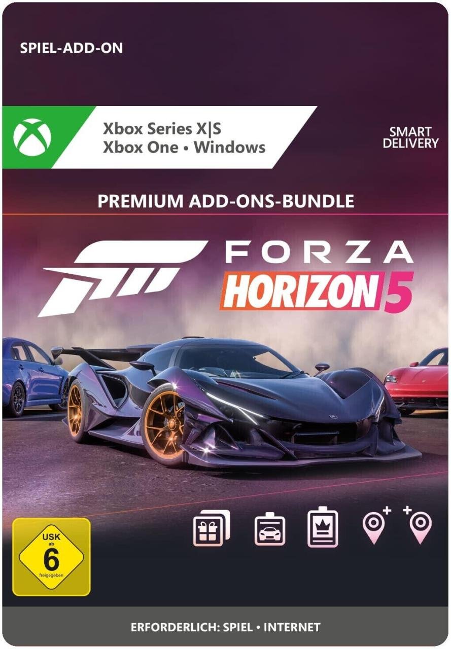 Forza Horizon 5 Premium Add-Ons Bundle (Xbox) ESD Download
