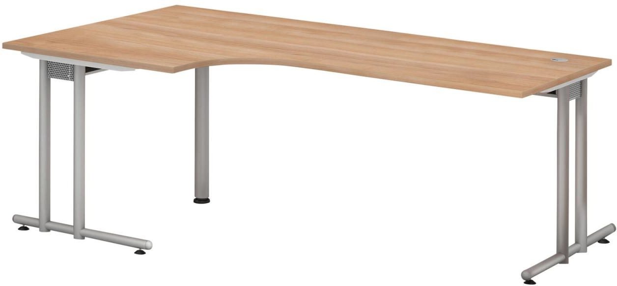 HAMMERBACHER Schreibtisch VNS82/N/S nussbaum