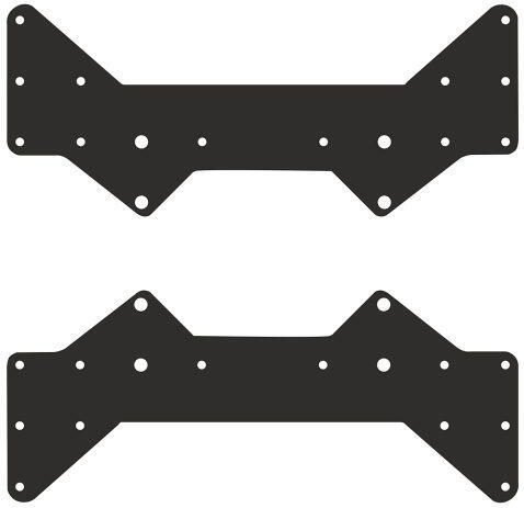 Hagor Adapter-Set VESA 400 2-teiliges Adapterset