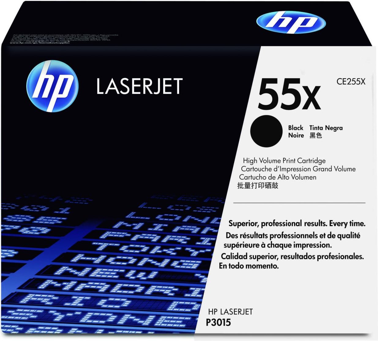 HP Original 55X Toner schwarz hohe Kapazität 12.500 Seiten (CE255X)