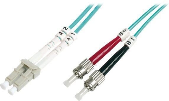 DIGITUS - Patch-Kabel - LC Multi-Mode (M) zu ST multi-mode (M) - 2 m - Glasfaser - 50/125 Mikrometer