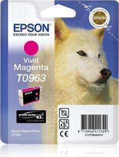 Epson Original T0963 Druckerpatrone UltraChrome K3 - magenta (C13T09634010)