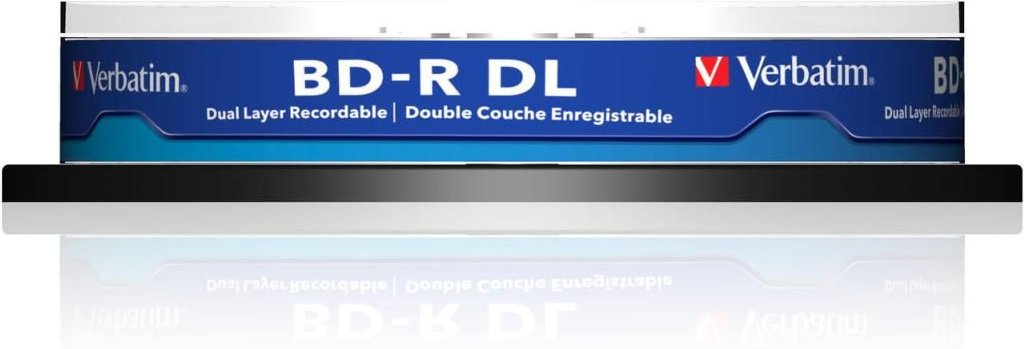 Verbatim Blu-ray BD-R DL 10er Spindel