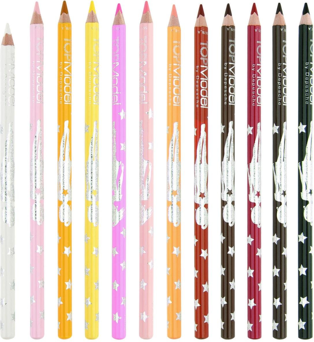 DEPESCHE Buntstifte Mehrfarbig