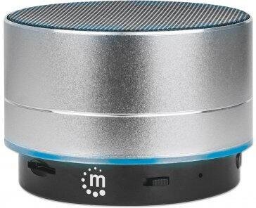 Manhattan Metallic Bluetooth Lautsprecher - Silber