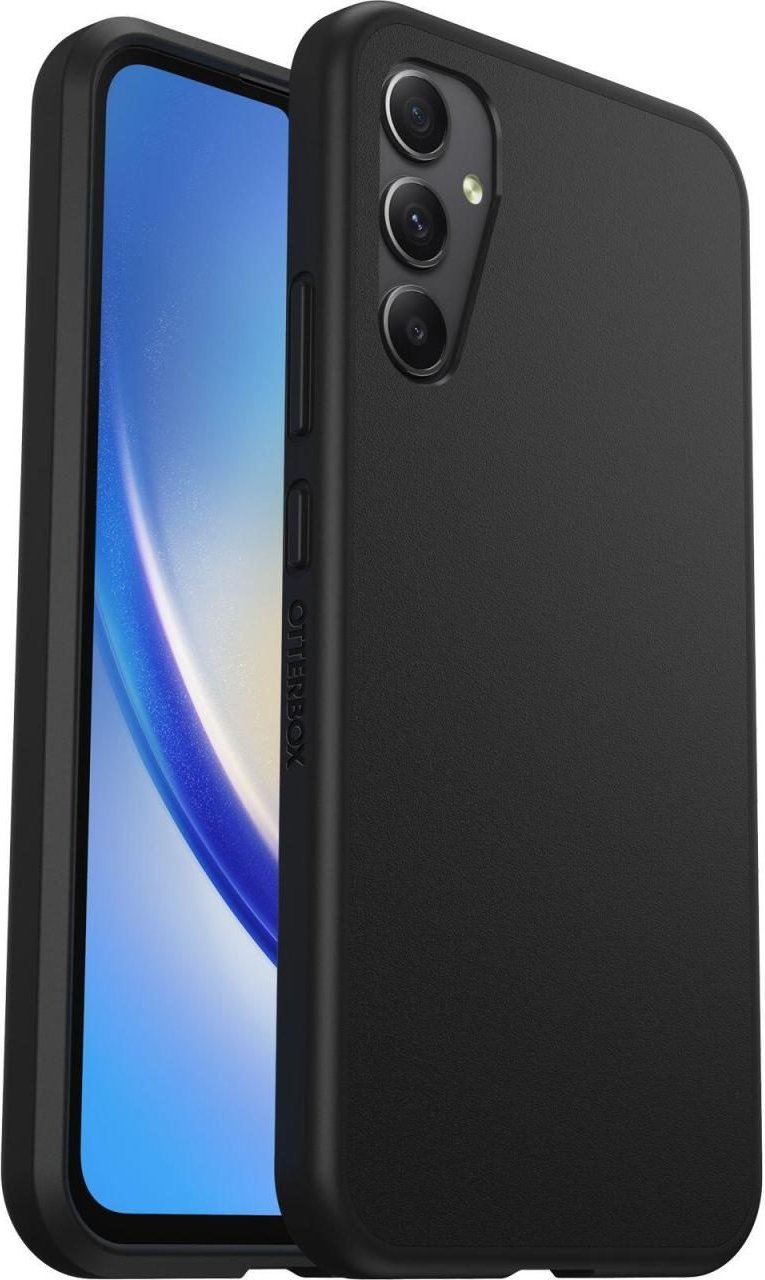 OtterBox React Series Schutzhülle für Samsung Galaxy A34 5G (Schwarz)