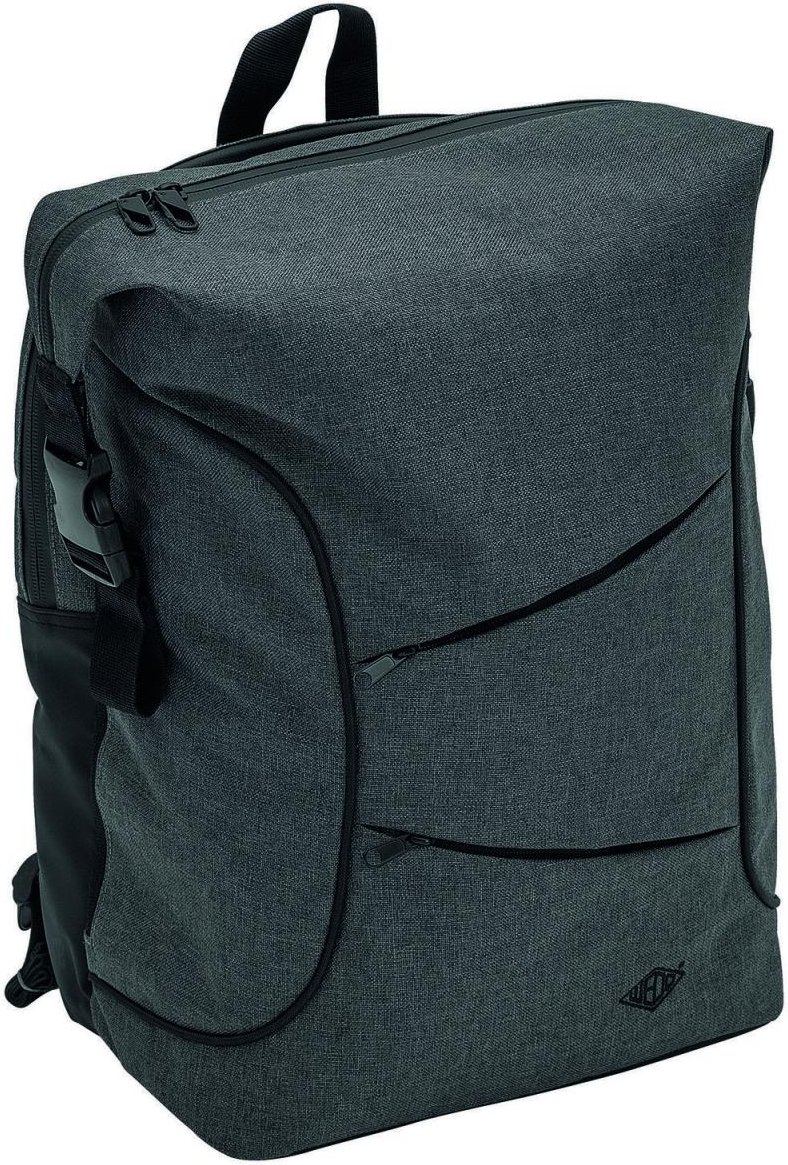 WEDO Laptop-Rucksack Courier grau 24,0 l bis 38,1 cm (15 Zoll)