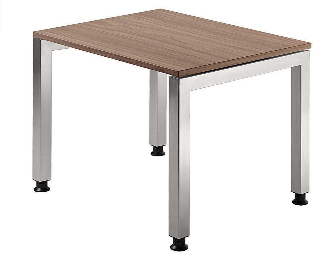 HAMMERBACHER höhenverstellbarer Schreibtisch VJS08/N/S nussbaum