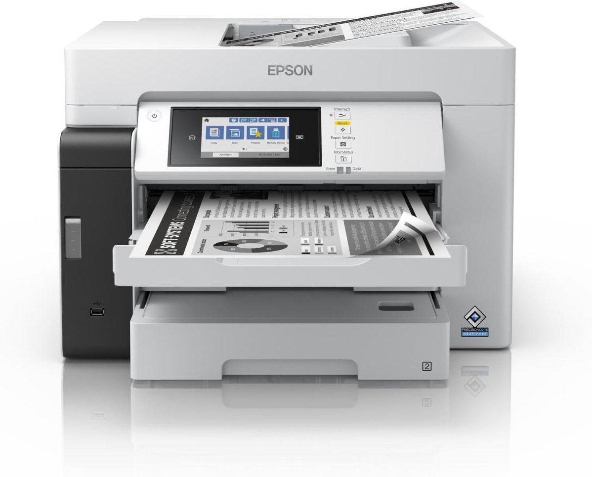 Epson EcoTank Pro ET-M16680 A4-Tintentank-Multifunktionsdrucker s/w