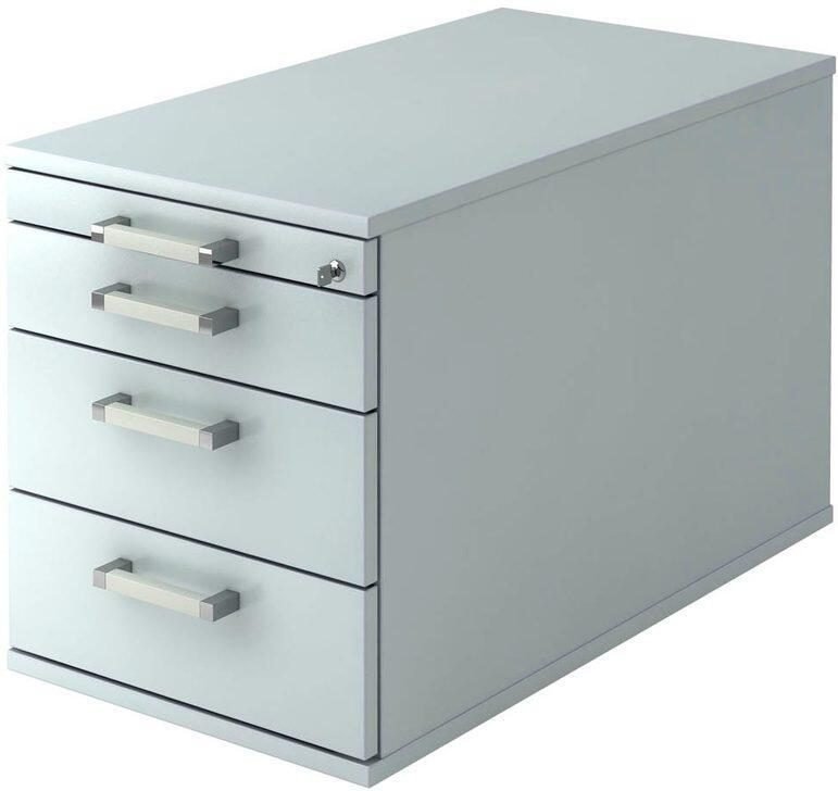 HAMMERBACHER Rollcontainer VTC30/5/5/CE lichtgrau