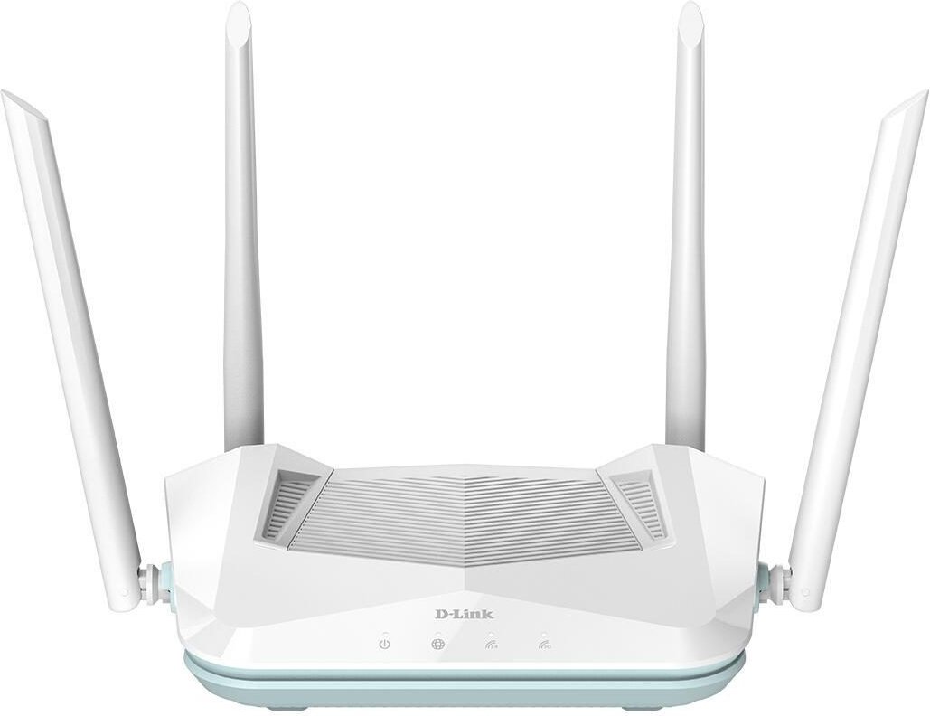 D-Link R15 EAGLE PRO AI AX1500 Smart Router WiFi 3-Port-Switch GbE