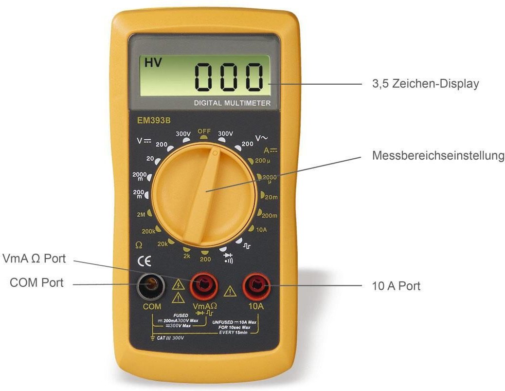 hama CAT III Multimeter
