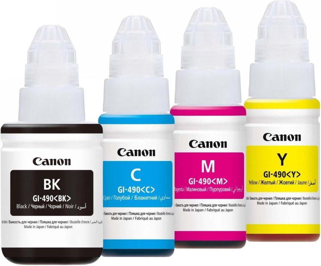 Canon Original GI-490 Nachfülltinten - 4er Multipack
