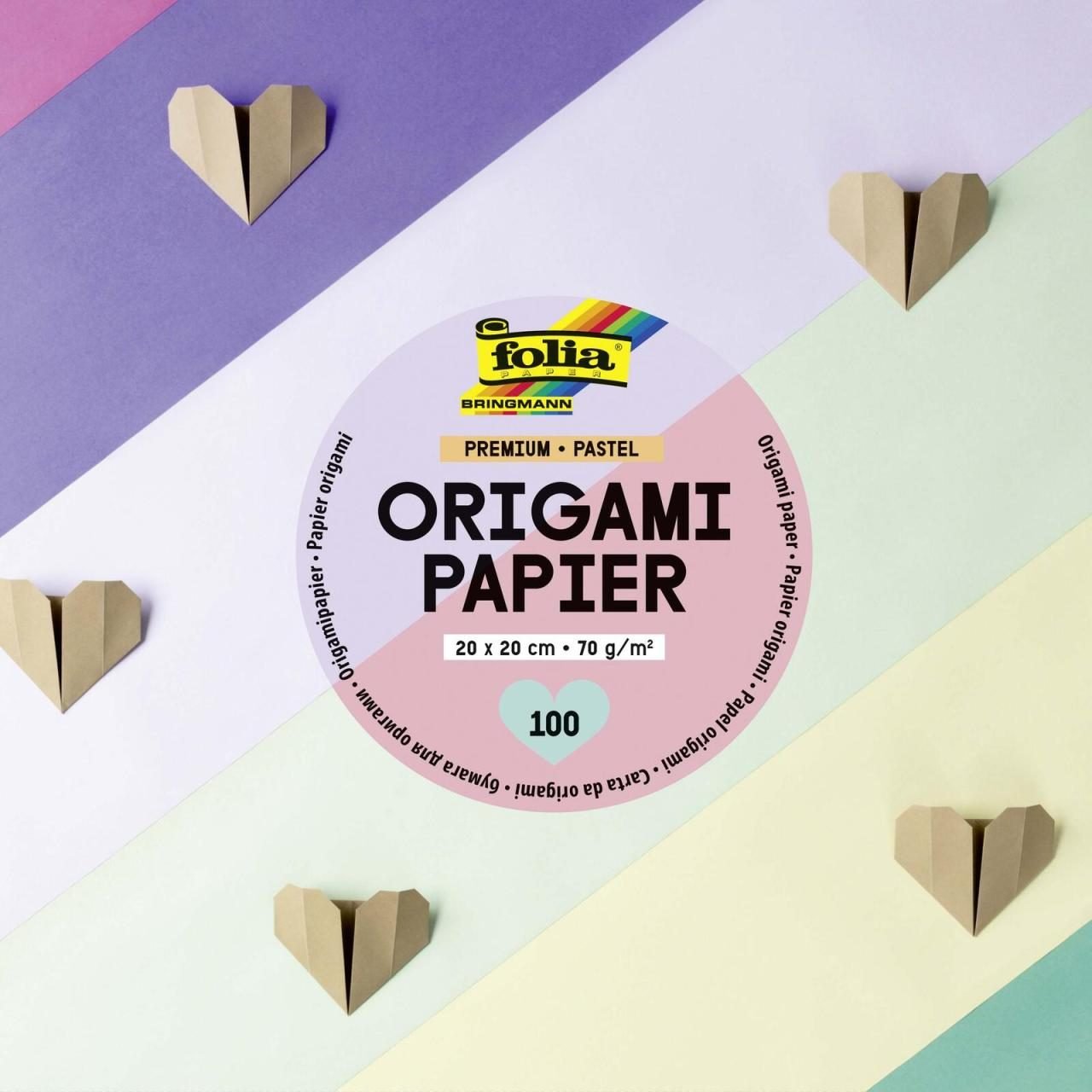 folia Faltblätter pastell