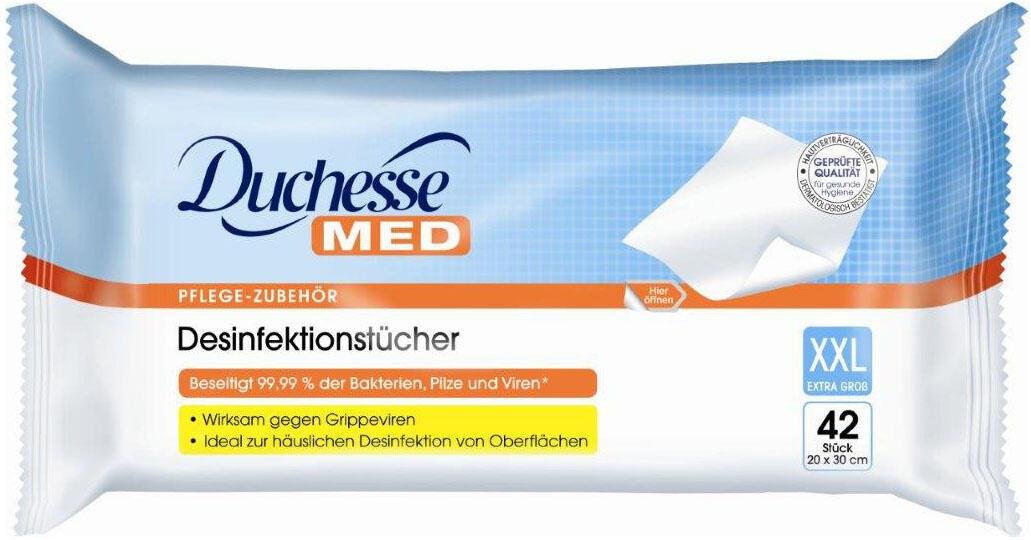 Duchesse MED Desinfektionstücher 1-lagig