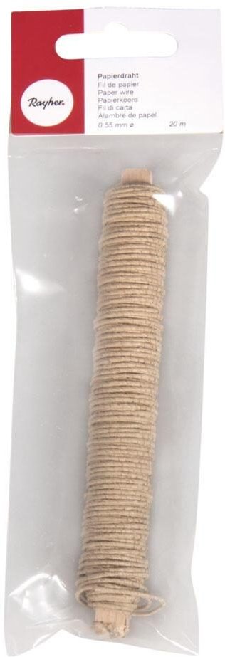 Rayher Basteldraht braun 0.55 mm x 20 m