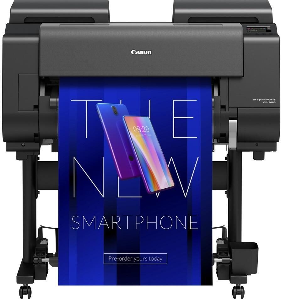 Thumbnail - Jetzt 600€ Cashback sichern!* Canon imagePROGRAF GP-2000 Großformatdrucker 61 cm (24")