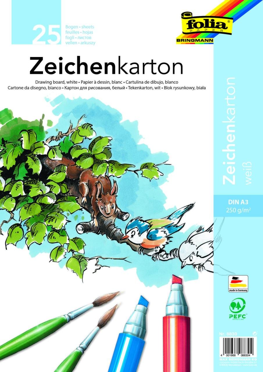 folia Tonpapier DIN A3 250 g/m²