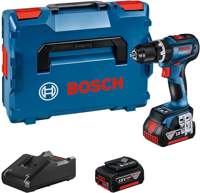 BOSCH Professional Akku-Schlagbohrschrauber-Set GSB 18V-90 C