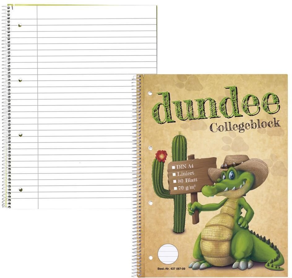 Thumbnail - dundee Collegeblöcke DIN A4 liniert