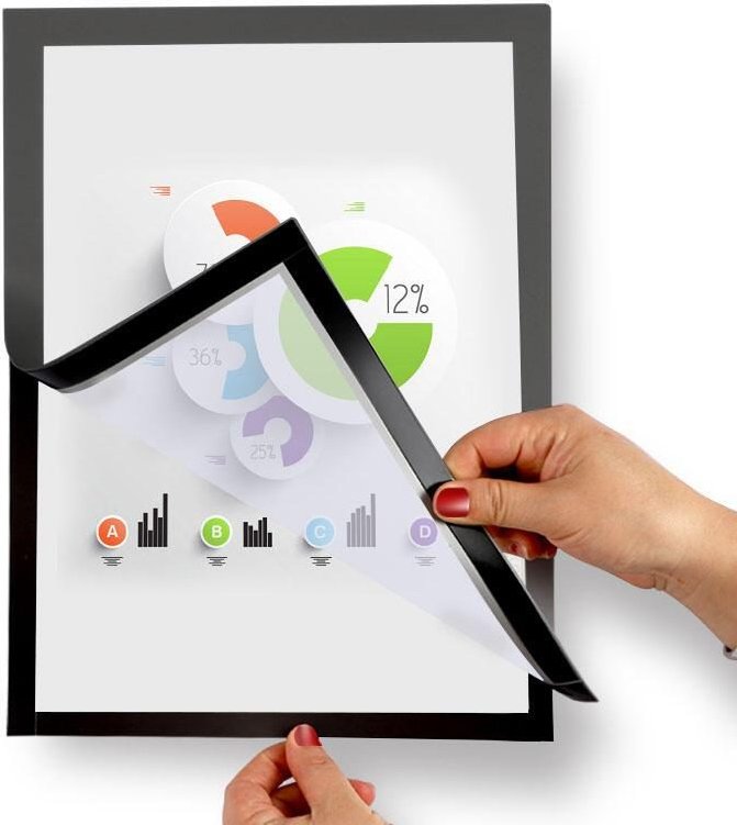 Thumbnail - LMG Magnetrahmen A4 schwarz