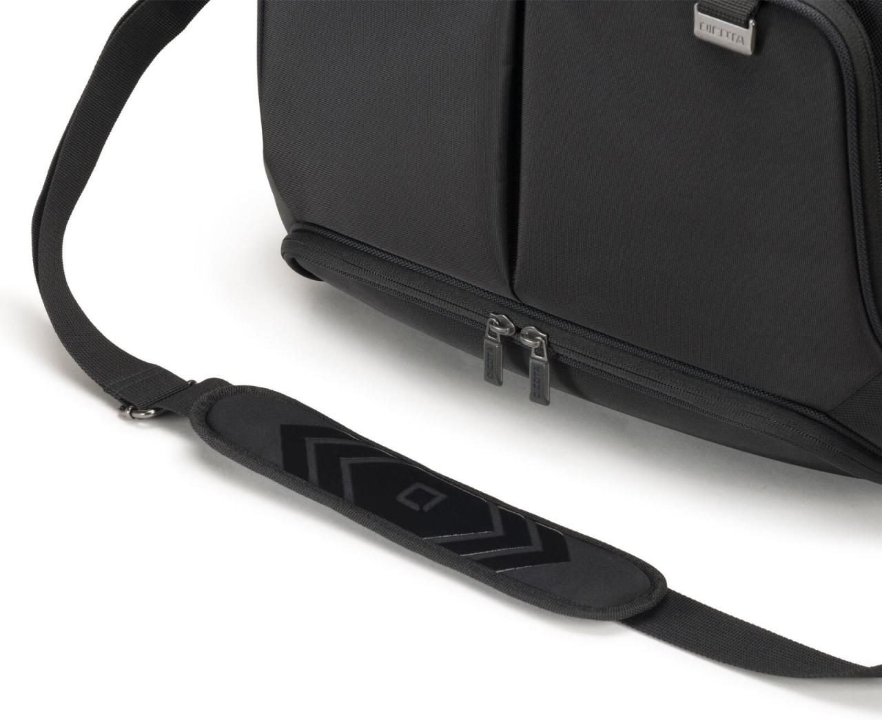 DICOTA Eco Top Traveller Pro 15"-17,3" Notebook-Tasche - Schwarz