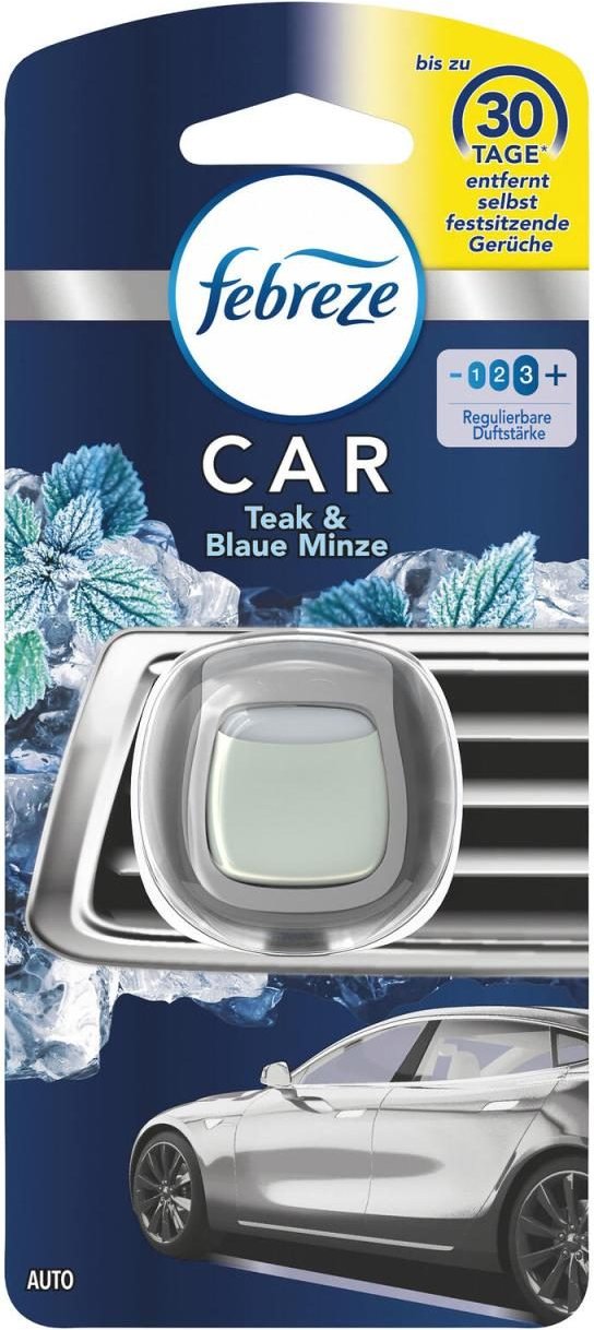 febreze Autoduftspender Holz, Minze 2 ml