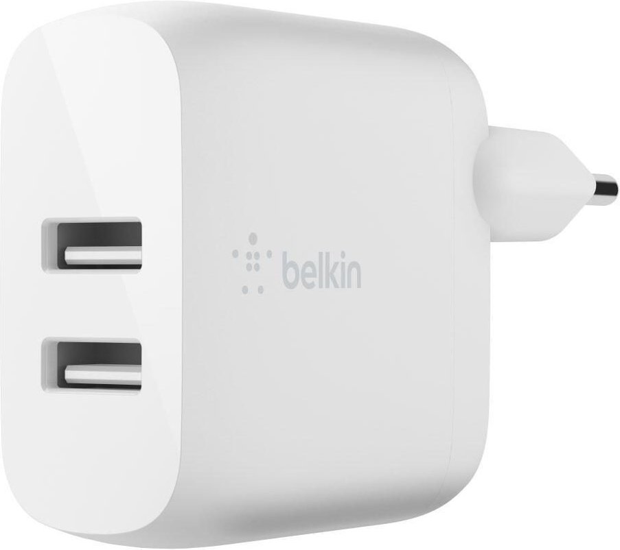 Belkin BoostCharge USB-A Ladegerät 24 W, weiß