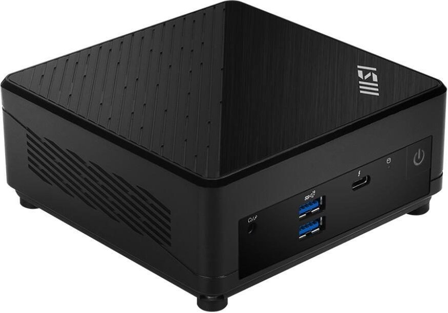 Thumbnail - MSI CUBI 5 12M-020BDE Mini Barebone-PC Intel Core i7-1255U, WiFi 6, Bluetooth 5.3, schwarz