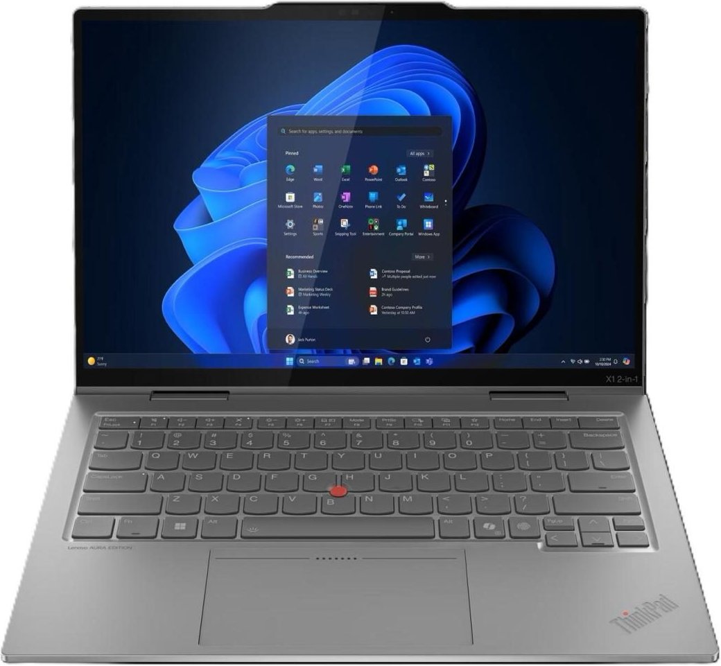 0 Lenovo ThinkPad X1 2-in-1 Copilot+ PC Gen 10 Intel® Core™ Ultra 7 258V Notebook 35,6 cm (14 Zoll)