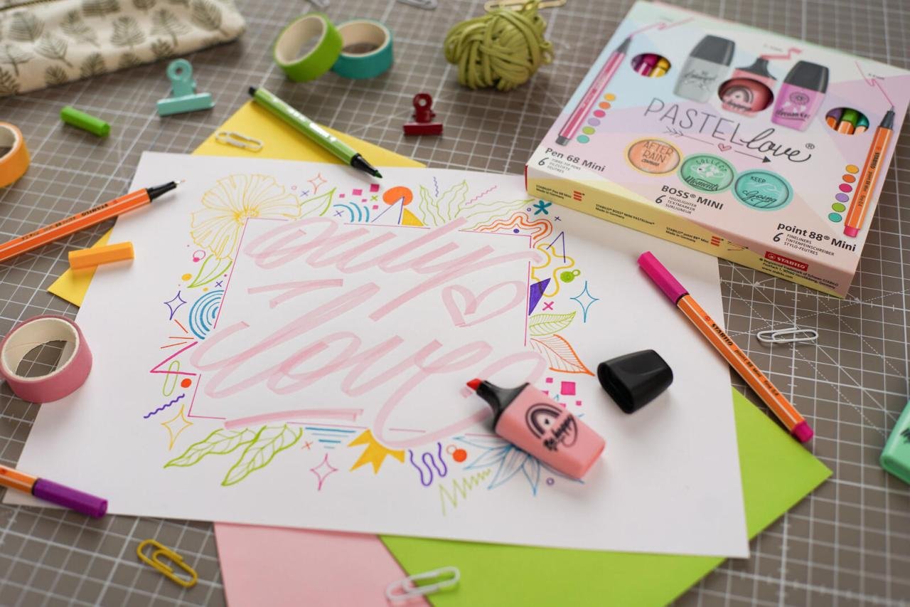 Thumbnail - STABILO Schreibset Pastellove farbsortiert