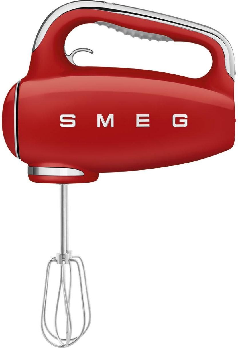 SMEG Handmixer 50's Style HMF01RDEU, rot