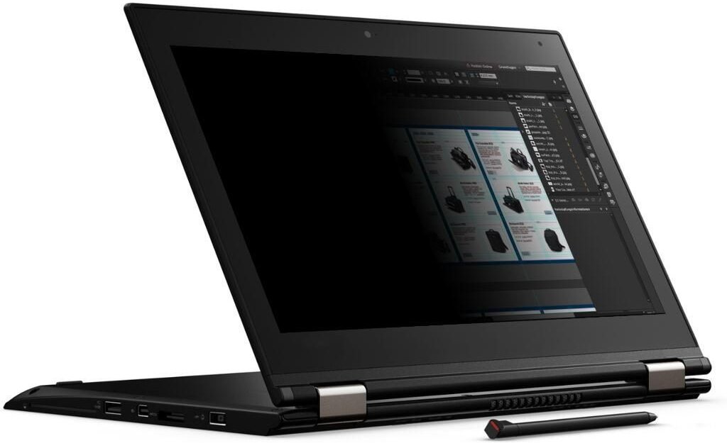 DICOTA Secret 4-Way, Sicherheits-Bildschirmfilter für Lenovo Yoga 260