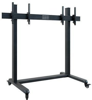 Hagor comPROnents® Standsystem mobil für 2 Displays 55-65 Zoll