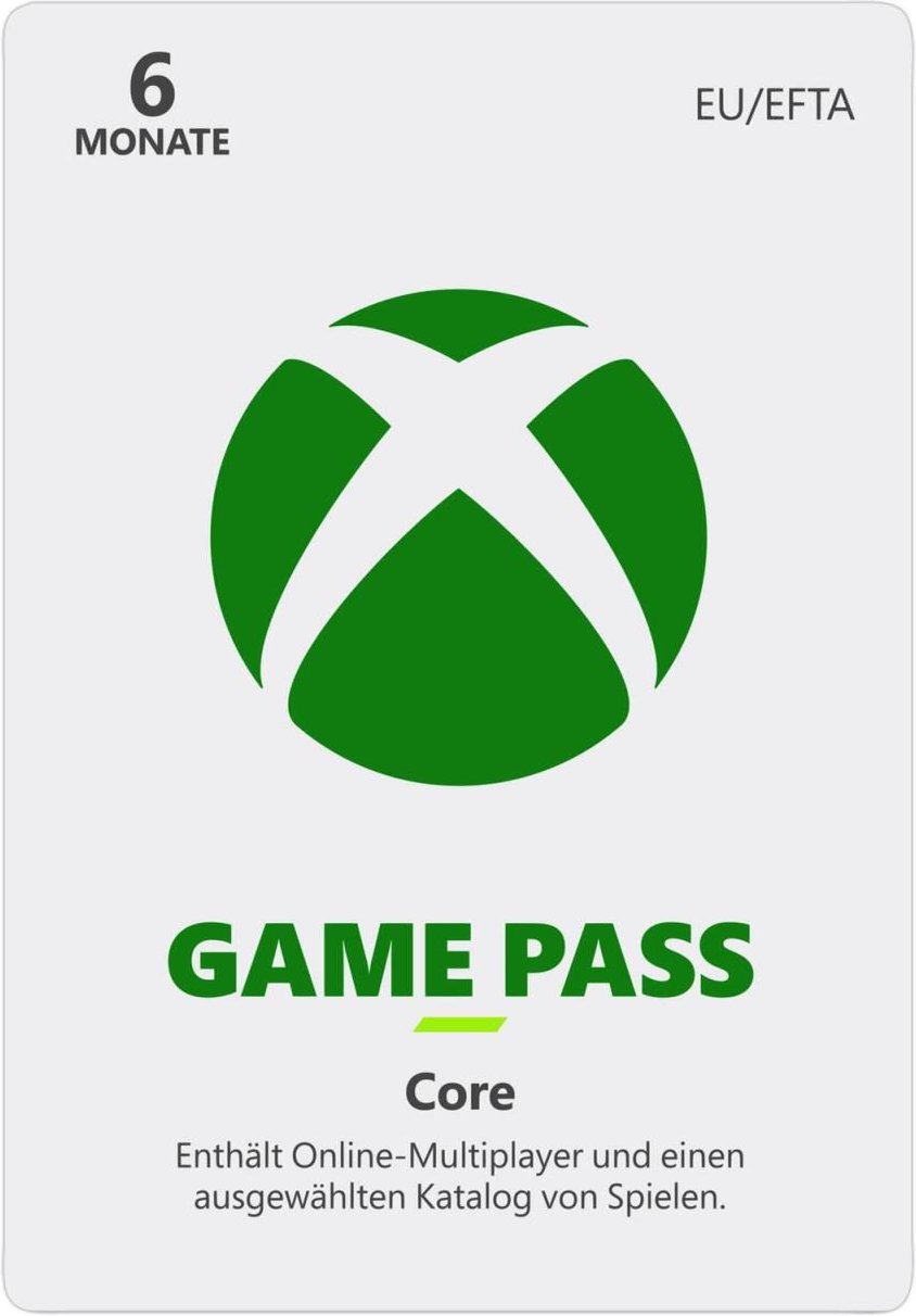 Microsoft Xbox Game Pass Core 6 Monate ESD Download