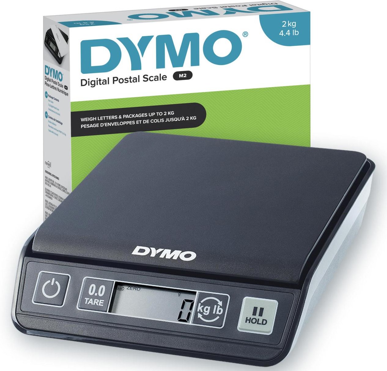 DYMO® Briefwaage M2 , Wiegebereich bis 2kg