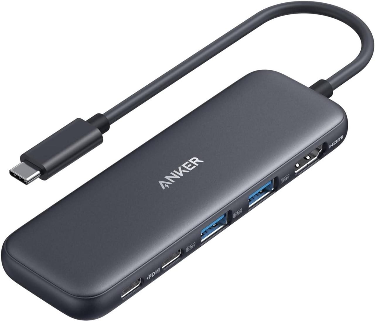 Anker USB-C Hub, 332 USB-C Hub (5-in-1)