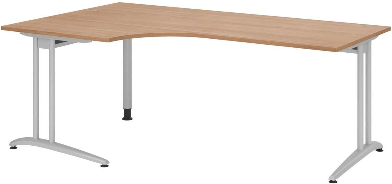 HAMMERBACHER Schreibtisch VBS82/N/S nussbaum