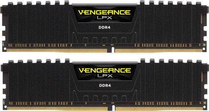 Corsair Vengeance LPX schwarz DIMM Kit 32GB, DDR4-3200, CL16-20-20-38