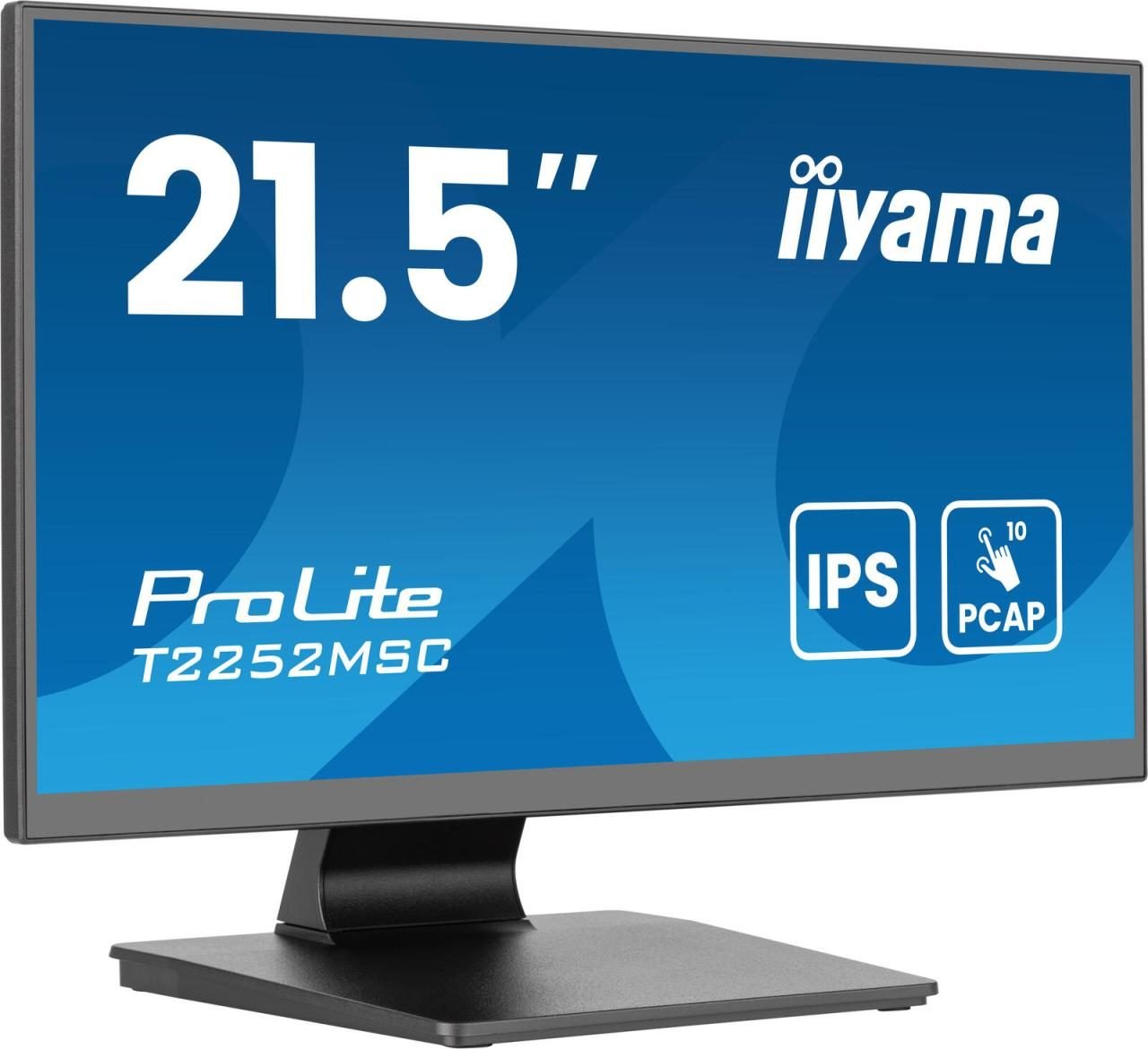 Thumbnail - 0 iiyama ProLite T2252MSC-B2AG PCAP 10-Punkt Multi-Touch-Monitor 54.5 cm (21.5")