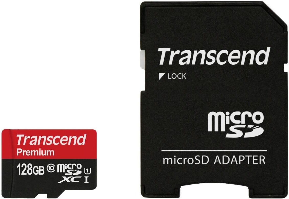 Transcend GUSDU1 microSDXC Speicherkarte 128 GB
