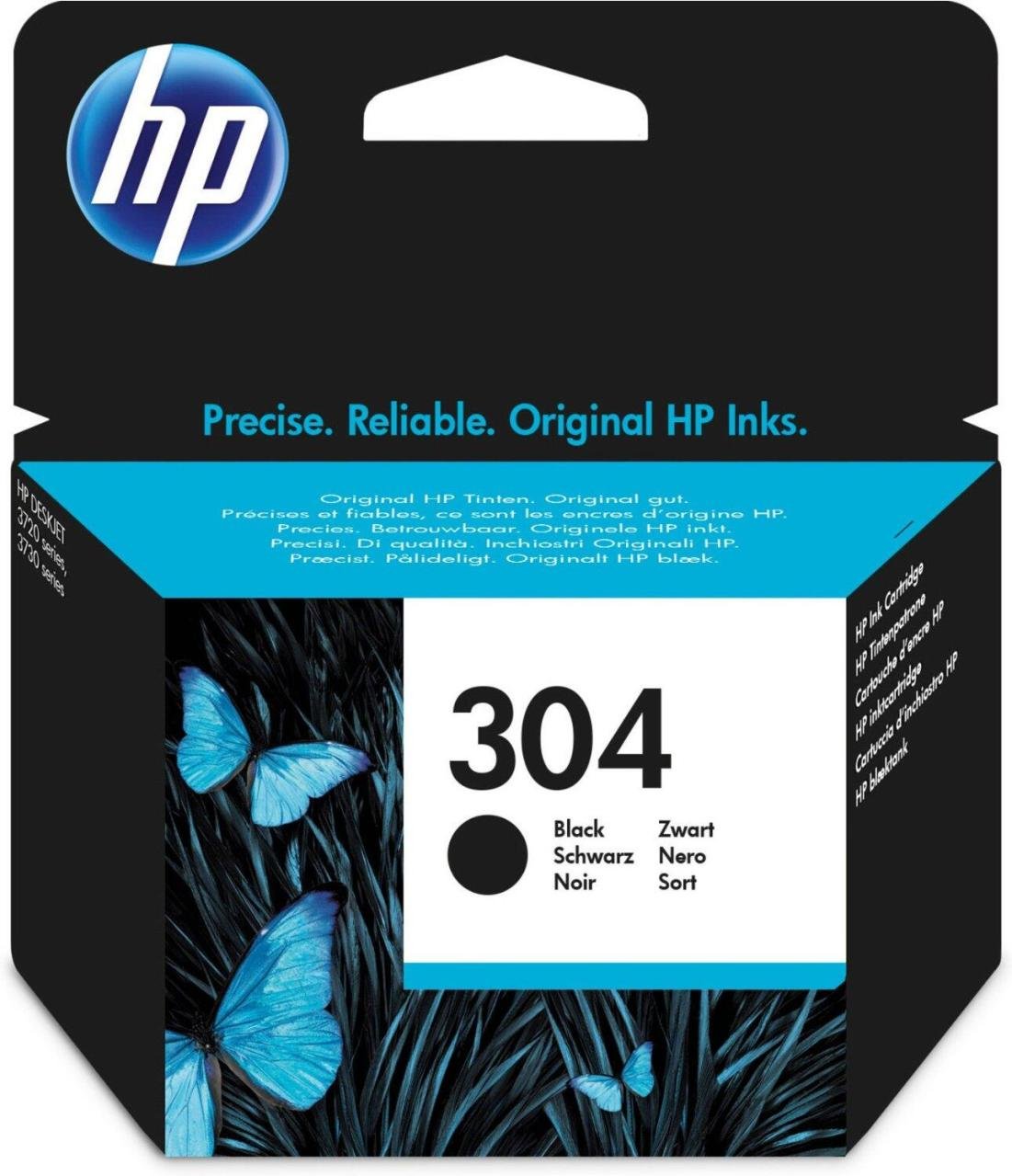 HP Original 304 Druckerpatronen - Doppelpack schwarz (2x N9K06AE)