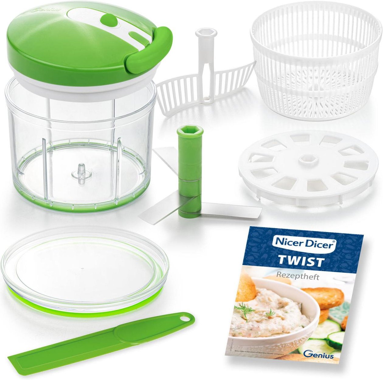 Genius Gemüseschneider Nicer Dicer Twist