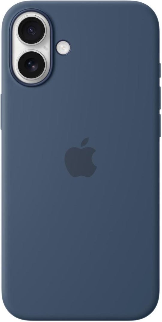 Apple Silikon Case iPhone 16 Plus mit MagSafe (denim)