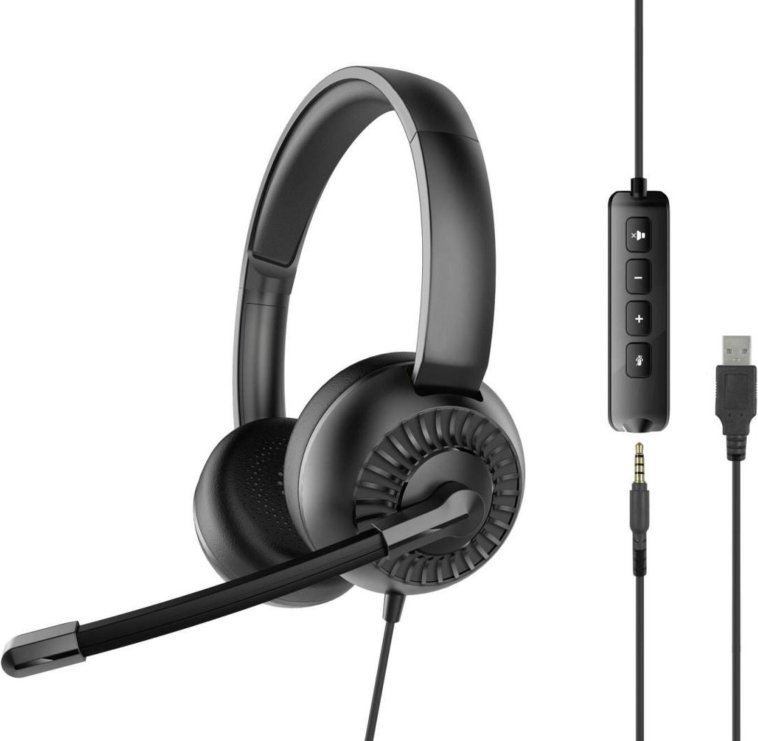 Speedlink METIS USB Stereo Headset, schwarz