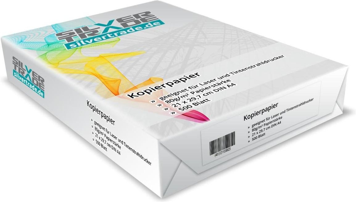 Kopierpapier, weiß - DIN A4 80g/m² - 500 Blatt