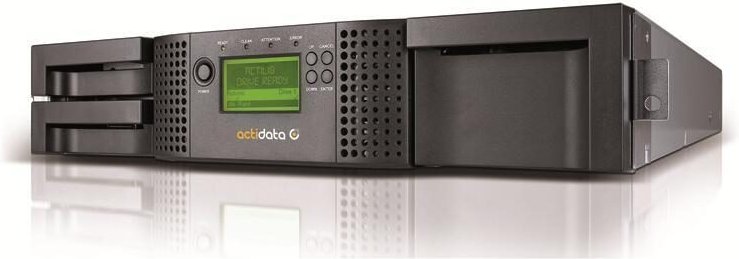 actidata actiLib Library 2U mit 1x LTO-9 HH FC (42092310)