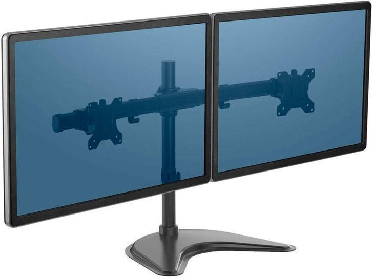Fellowes Monitor-Halterung Dual schwarz