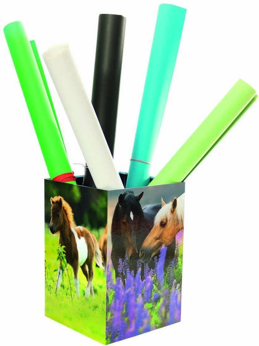 HERMA Papierkorb 15,0 l Pferdewiese