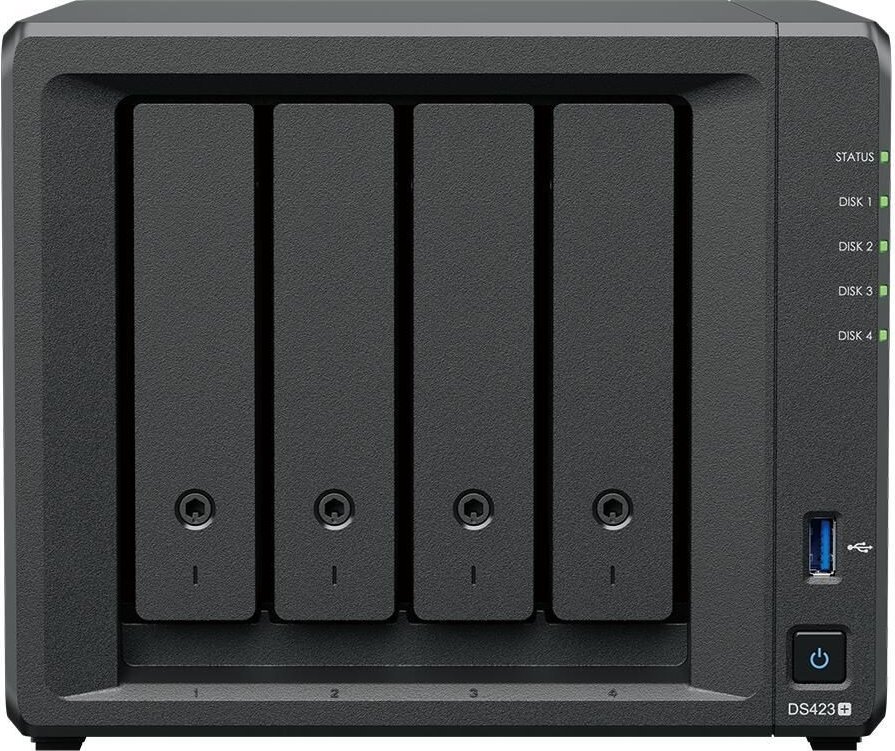 Synology DiskStation DS423+ 4 Einschübe NAS-Server Leergehäuse (DS423+)